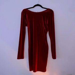 Vintage Velvet Bodycon Dress